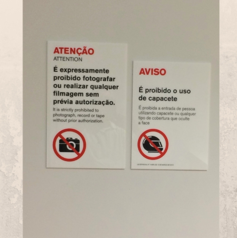 Placas Sinalizadoras para Empresas Valor São José do Rio Preto - Placas Sinalizadoras Hospitalares