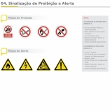 placas sinalizadoras de incêndio Vila Mariana