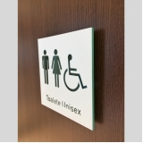 quanto custa placa de sinalização cadeira de rodas Instituto da Previdência